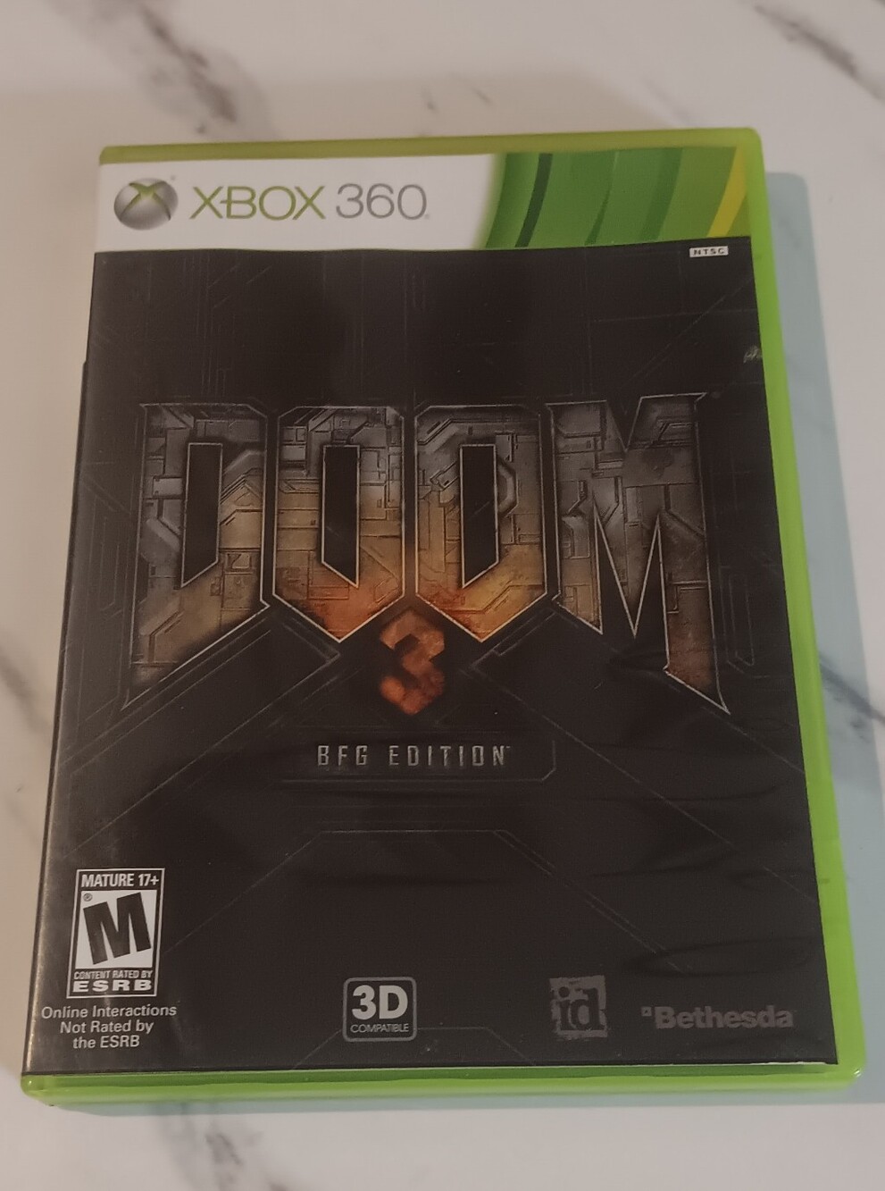 Doom 3 bfg edition Xbox 360